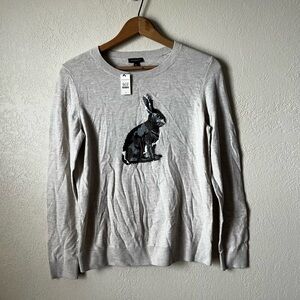 Rabbit Knit Sweater - Lambs Wool and Nylon by Talbots - New with tags